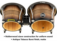 Meinl FreeRide Bongos FWB190ATB-M 6-3/4+8 Meinl FreeRide Bongos FWB190ATB-M 6-3/4+8